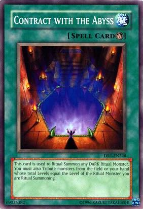 Contract with the Abyss [DR1-EN248] Common | Jomio and Rueliete's Cards and Comics