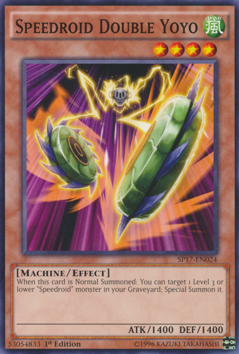 Speedroid Double Yoyo [SP17-EN024] Common | Jomio and Rueliete's Cards and Comics