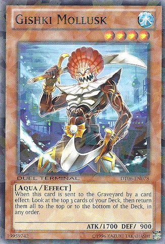 Gishki Mollusk [DT06-EN078] Common | Jomio and Rueliete's Cards and Comics