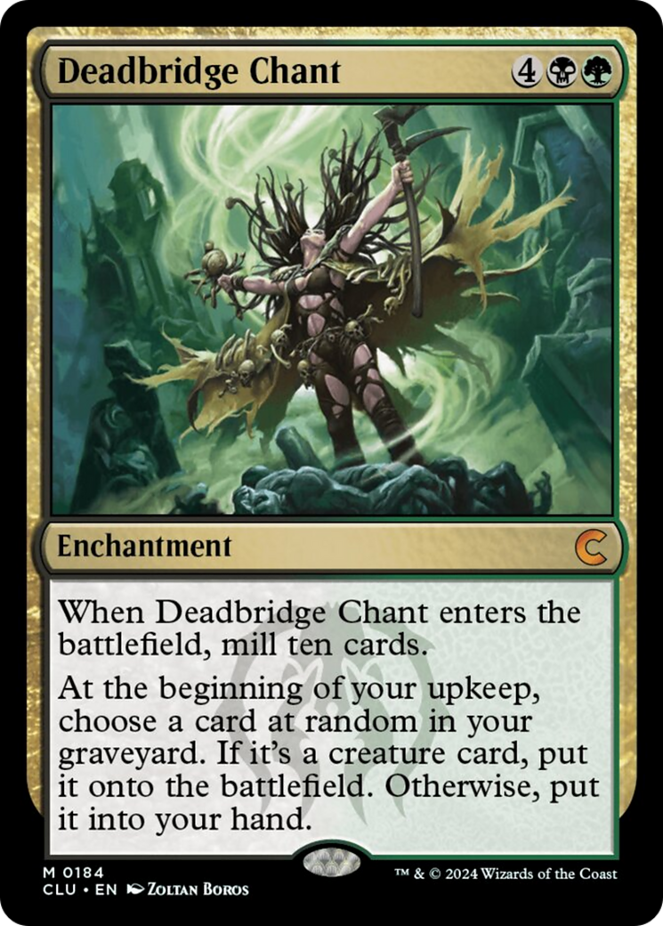 Deadbridge Chant [Ravnica: Clue Edition] | Jomio and Rueliete's Cards and Comics