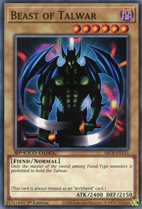 Beast of Talwar [SBCB-EN111] Common | Jomio and Rueliete's Cards and Comics