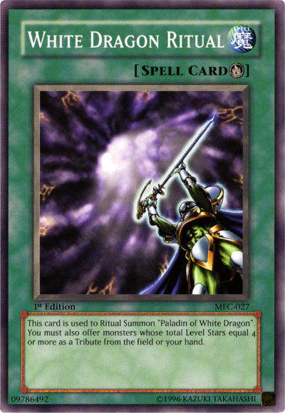 White Dragon Ritual [MFC-027] Common | Jomio and Rueliete's Cards and Comics