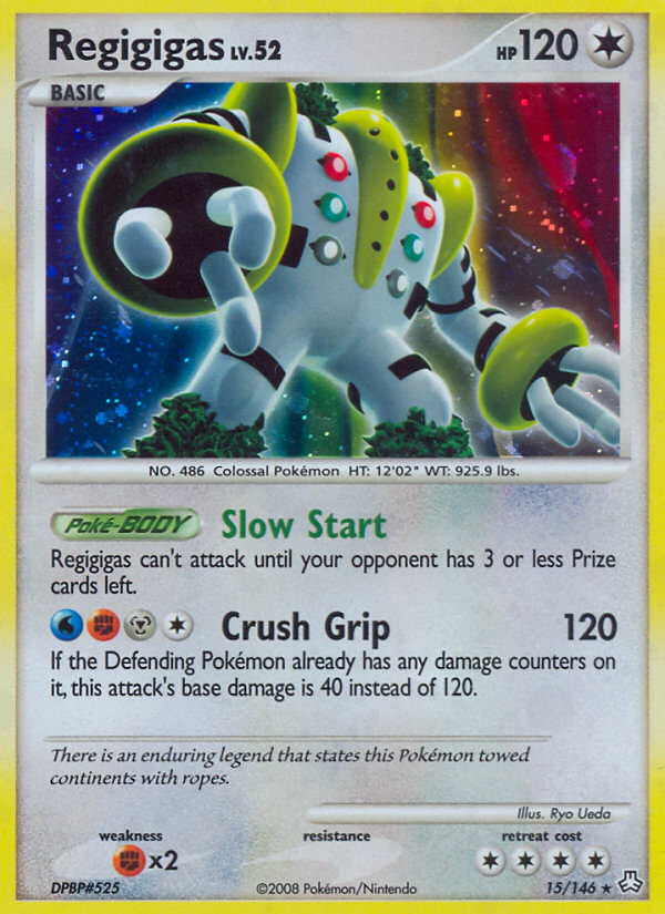 Regigigas (15/146) [Diamond & Pearl: Legends Awakened] | Jomio and Rueliete's Cards and Comics