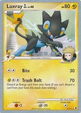 Luxray GL LV.48 (9/111) (LuxChomp of the Spirit - Yuta Komatsuda) [World Championships 2010] | Jomio and Rueliete's Cards and Comics