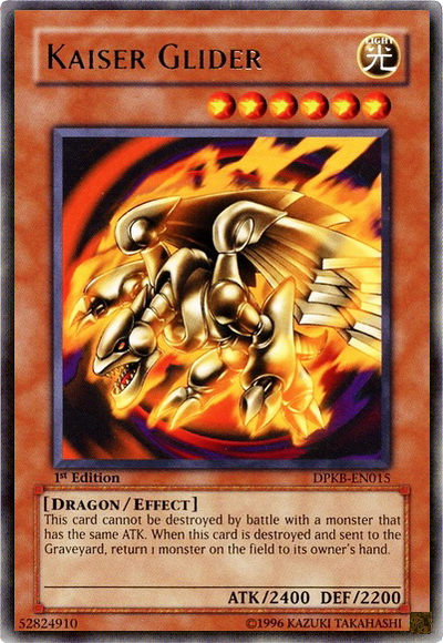 Kaiser Glider [DPKB-EN015] Rare | Jomio and Rueliete's Cards and Comics