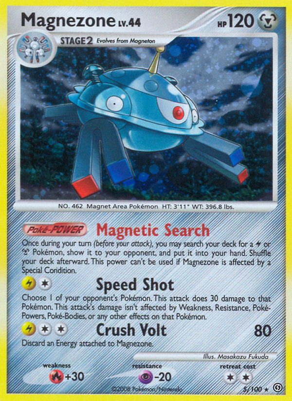 Magnezone (5/100) [Diamond & Pearl: Stormfront] | Jomio and Rueliete's Cards and Comics