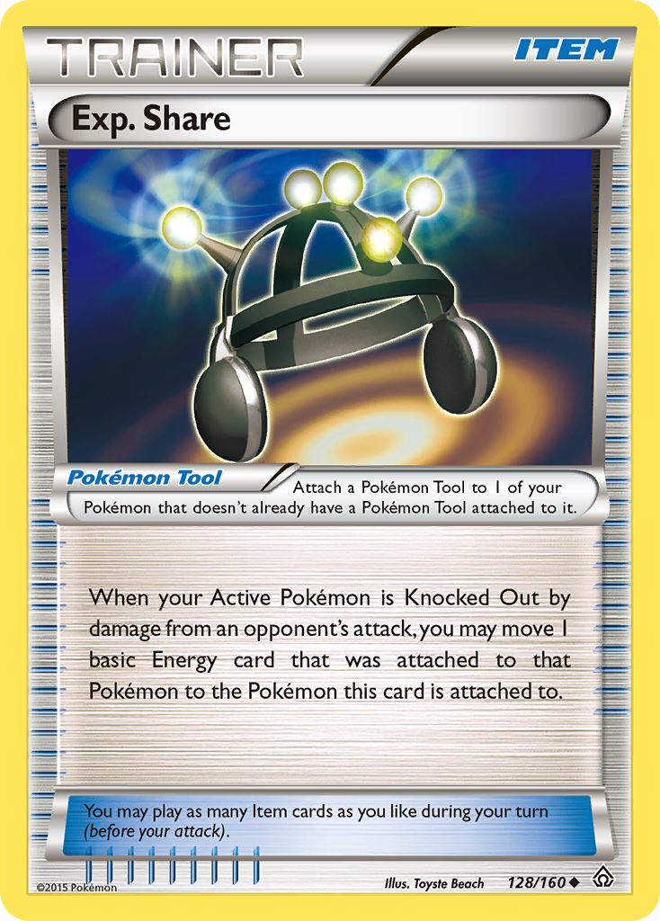 Exp. Share (128/160) [XY: Primal Clash] | Jomio and Rueliete's Cards and Comics