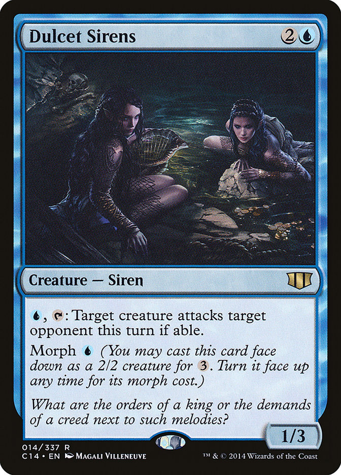 Dulcet Sirens [Commander 2014] | Jomio and Rueliete's Cards and Comics