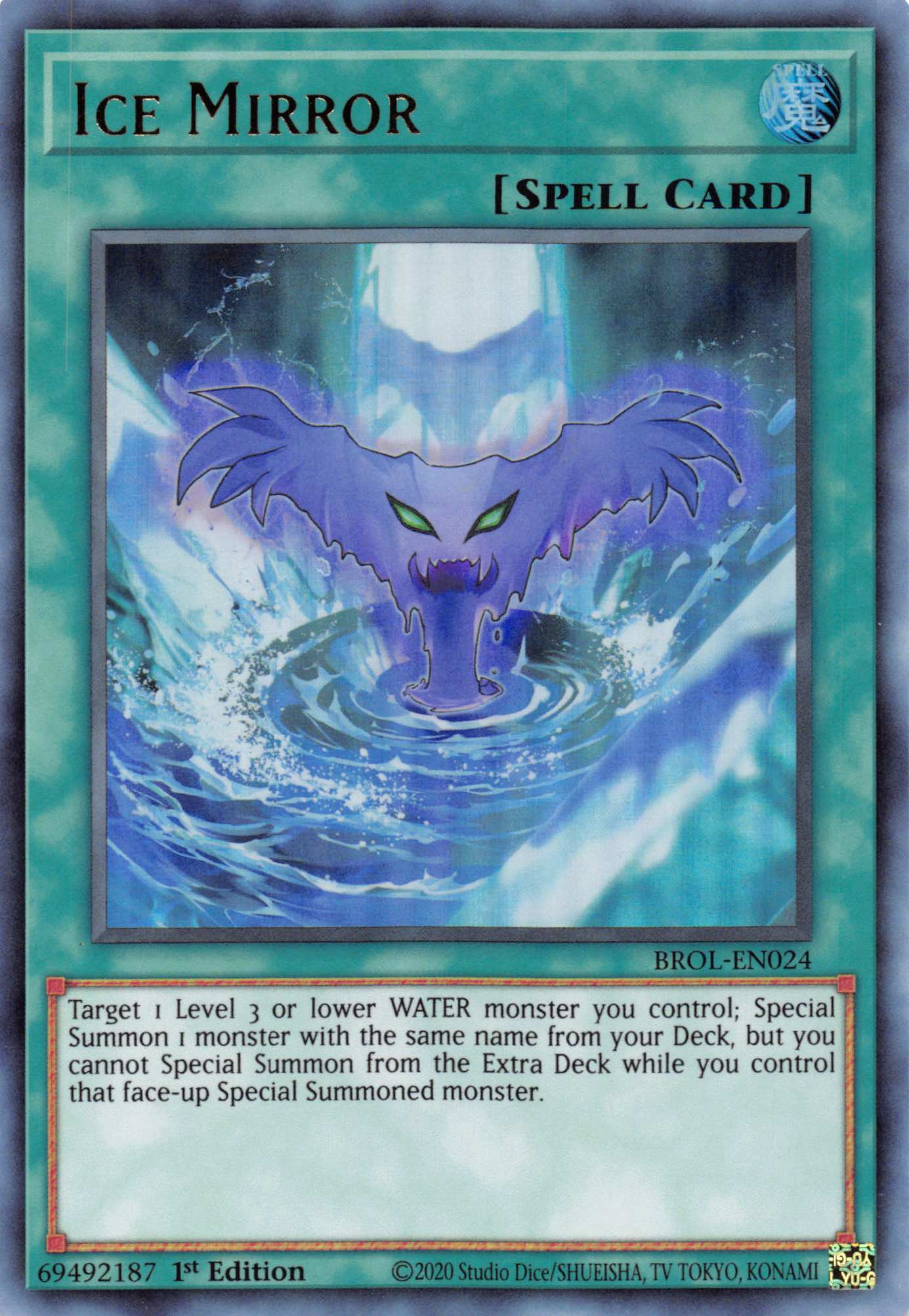 Ice Mirror [BROL-EN024] Ultra Rare | Jomio and Rueliete's Cards and Comics