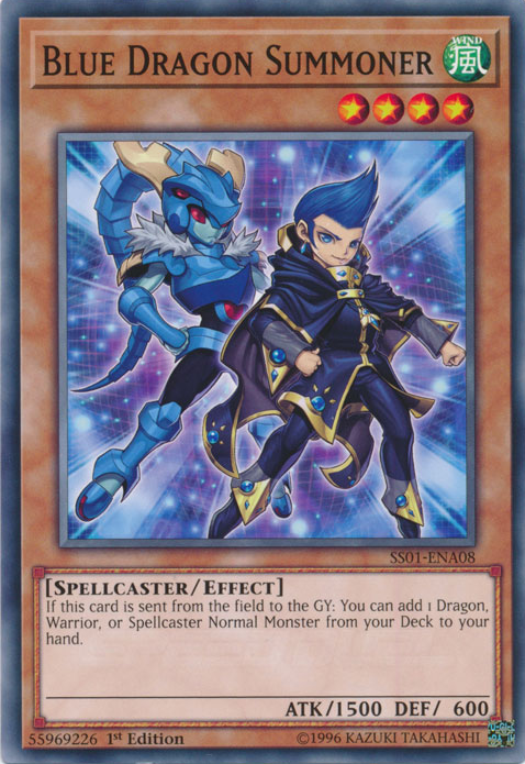 Blue Dragon Summoner [SS01-ENA08] Common | Jomio and Rueliete's Cards and Comics