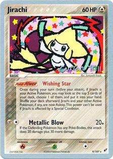 Jirachi (9/107) (Bright Aura - Curran Hill's) [World Championships 2005] | Jomio and Rueliete's Cards and Comics