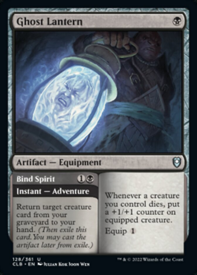 Ghost Lantern // Bind Spirit [Commander Legends: Battle for Baldur's Gate] | Jomio and Rueliete's Cards and Comics