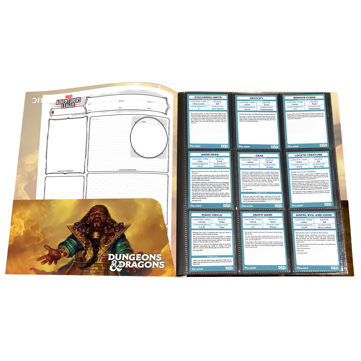 Ultra PRO: Class Folio - Cleric (Includes Stickers) | Jomio and Rueliete's Cards and Comics