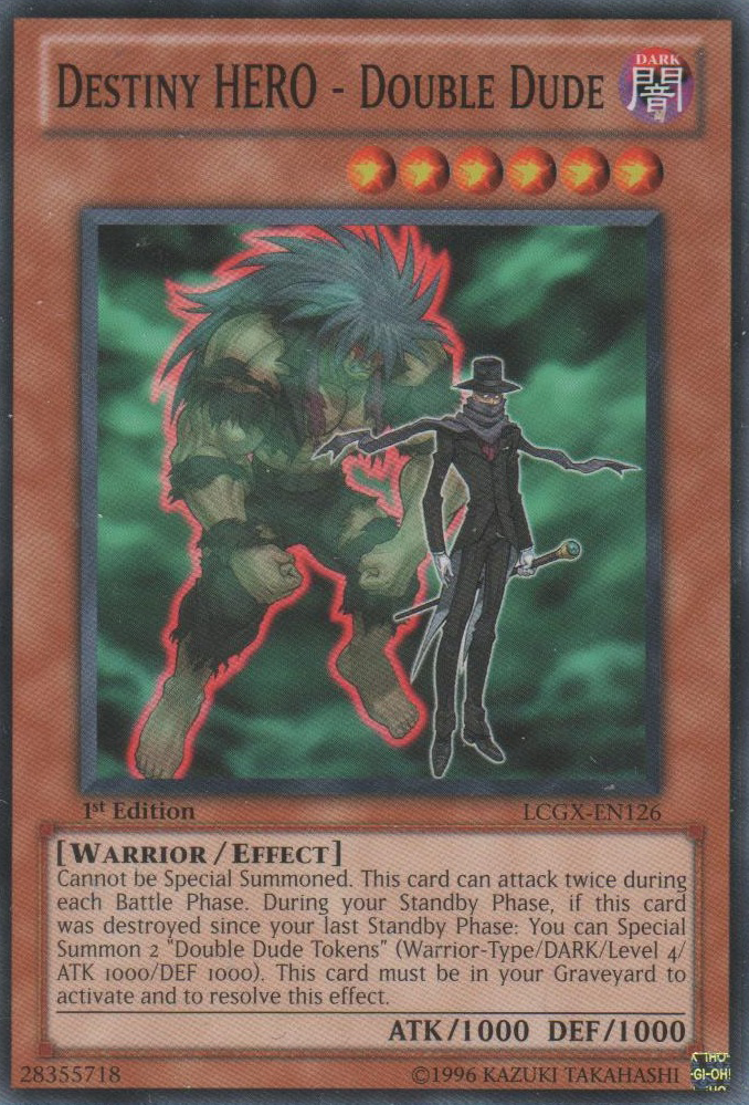 Destiny HERO - Double Dude [LCGX-EN126] Common | Jomio and Rueliete's Cards and Comics
