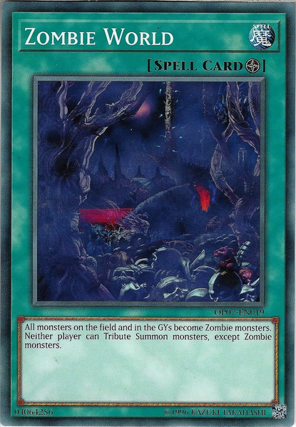 Zombie World [OP07-EN019] Common | Jomio and Rueliete's Cards and Comics