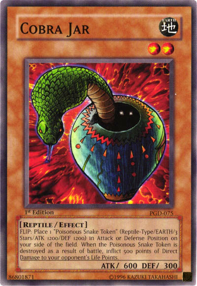 Cobra Jar [PGD-075] Common | Jomio and Rueliete's Cards and Comics