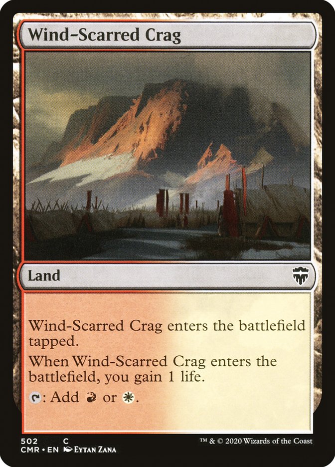 Wind-Scarred Crag [Commander Legends] | Jomio and Rueliete's Cards and Comics