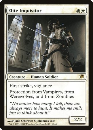 Elite Inquisitor [Innistrad] | Jomio and Rueliete's Cards and Comics