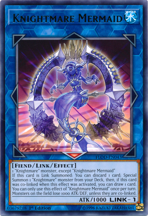 Knightmare Mermaid [FLOD-EN043] Rare | Jomio and Rueliete's Cards and Comics