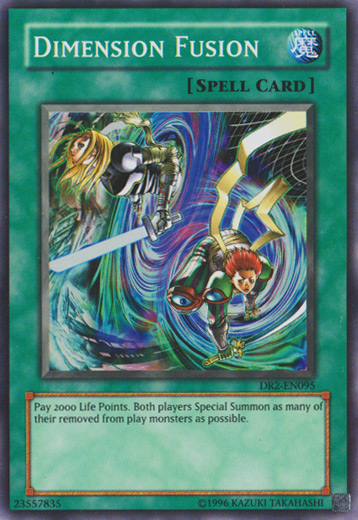 Dimension Fusion [DR2-EN095] Super Rare | Jomio and Rueliete's Cards and Comics