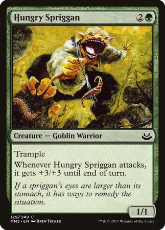 Hungry Spriggan [Modern Masters 2017] | Jomio and Rueliete's Cards and Comics