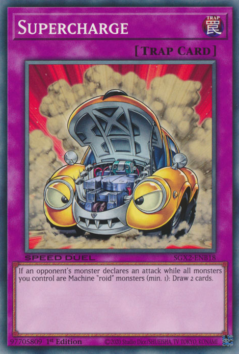 Supercharge [SGX2-ENB18] Common | Jomio and Rueliete's Cards and Comics