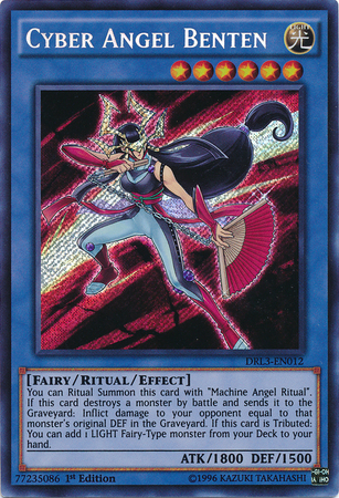 Cyber Angel Benten [DRL3-EN012] Secret Rare | Jomio and Rueliete's Cards and Comics