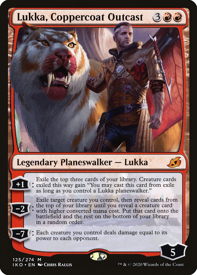 Lukka, Coppercoat Outcast [Ikoria: Lair of Behemoths] | Jomio and Rueliete's Cards and Comics