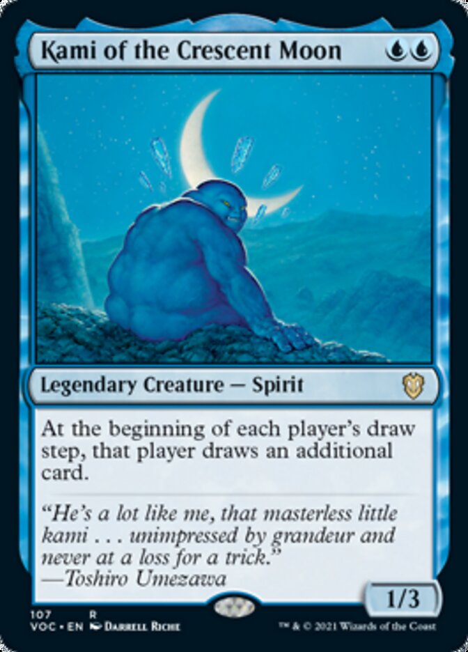 Kami of the Crescent Moon [Innistrad: Crimson Vow Commander] | Jomio and Rueliete's Cards and Comics