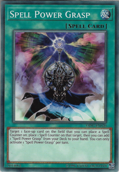 Spell Power Grasp [OP07-EN020] Common | Jomio and Rueliete's Cards and Comics