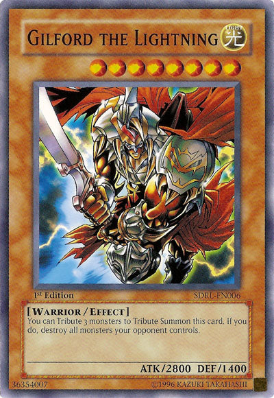 Gilford the Lightning [SDRL-EN006] Common | Jomio and Rueliete's Cards and Comics