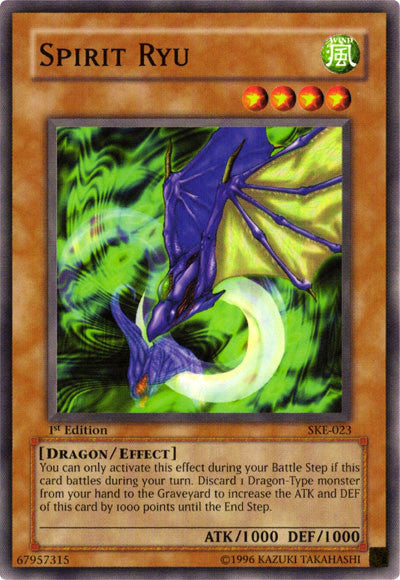 Spirit Ryu [SKE-023] Common | Jomio and Rueliete's Cards and Comics