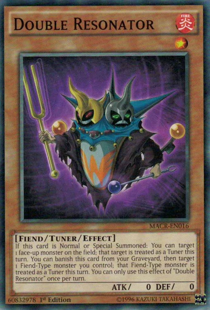 Double Resonator [MACR-EN016] Common | Jomio and Rueliete's Cards and Comics