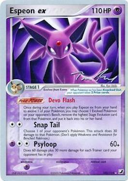 Espeon ex (102/115) (Legendary Ascent - Tom Roos) [World Championships 2007] | Jomio and Rueliete's Cards and Comics