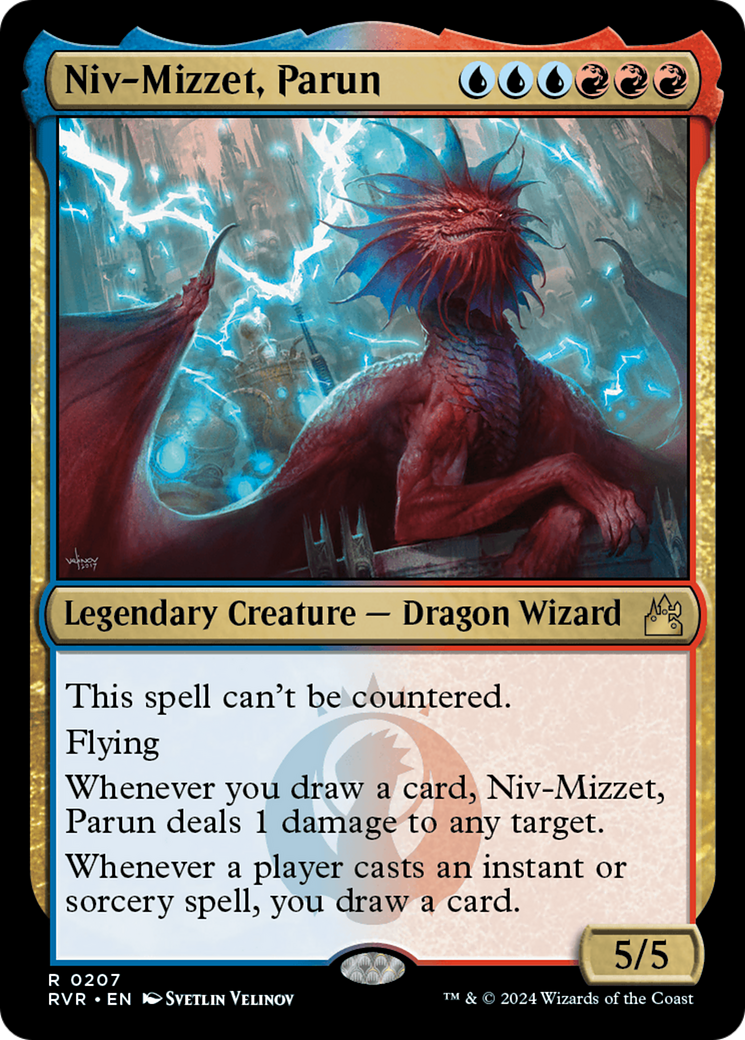 Niv-Mizzet, Parun [Ravnica Remastered] | Jomio and Rueliete's Cards and Comics