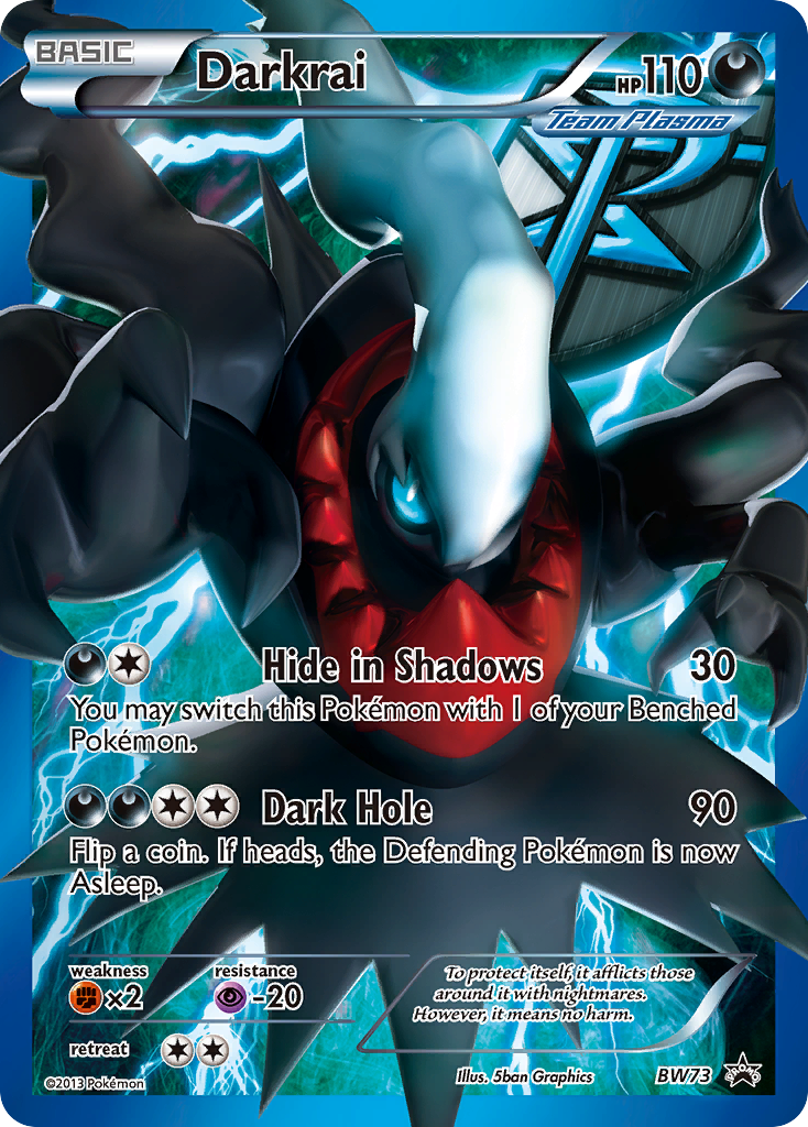 Darkrai (BW73) [Black & White: Black Star Promos] | Jomio and Rueliete's Cards and Comics