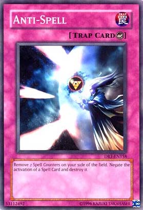 Anti-Spell [DR1-EN158] Common | Jomio and Rueliete's Cards and Comics