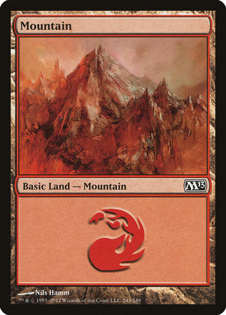 Mountain (243) [Magic 2013] | Jomio and Rueliete's Cards and Comics