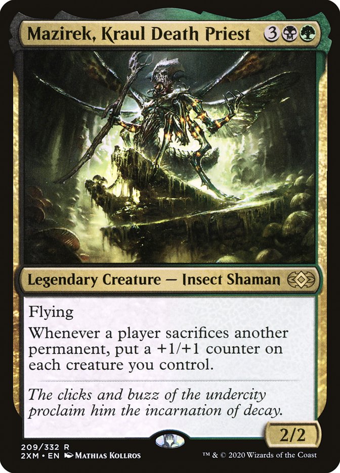 Mazirek, Kraul Death Priest [Double Masters] | Jomio and Rueliete's Cards and Comics