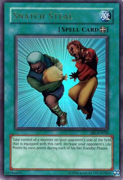Snatch Steal [SRL-036] Ultra Rare | Jomio and Rueliete's Cards and Comics
