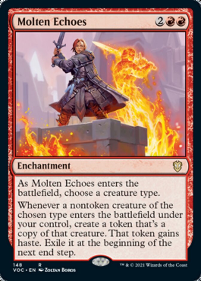Molten Echoes [Innistrad: Crimson Vow Commander] | Jomio and Rueliete's Cards and Comics