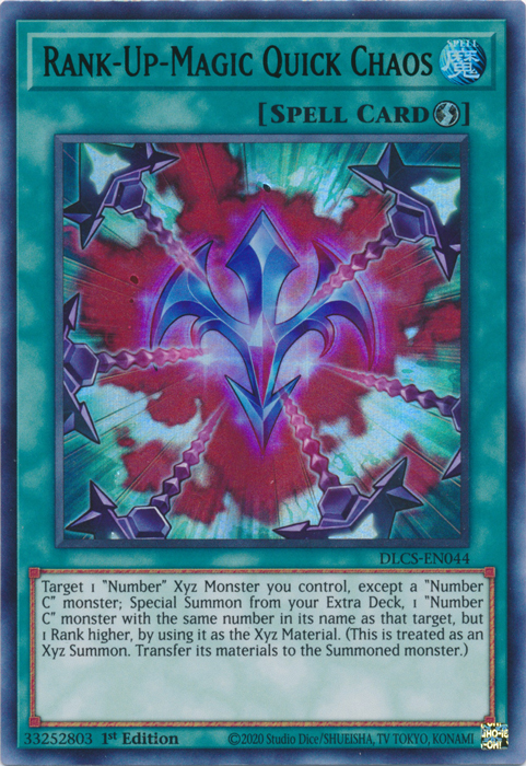Rank-Up-Magic Quick Chaos (Green) [DLCS-EN044] Ultra Rare | Jomio and Rueliete's Cards and Comics