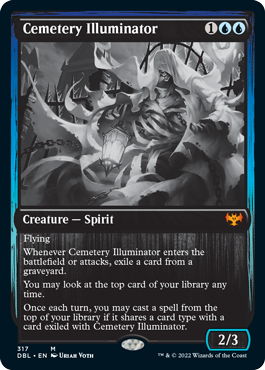 Cemetery Illuminator [Innistrad: Double Feature] | Jomio and Rueliete's Cards and Comics