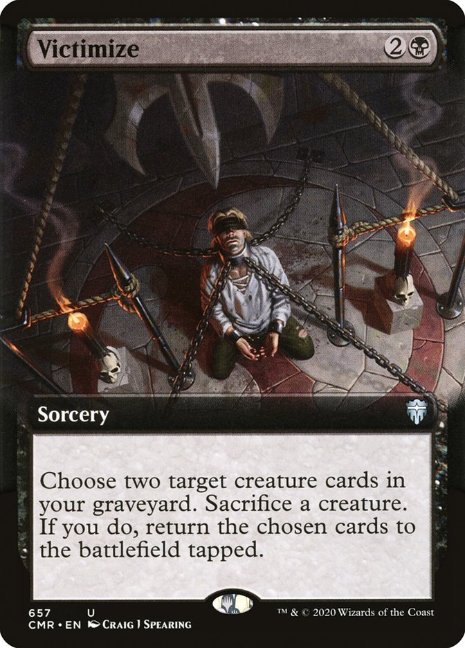 Victimize (Extended Art) [Commander Legends] | Jomio and Rueliete's Cards and Comics