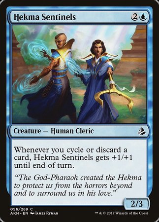 Hekma Sentinels [Amonkhet] | Jomio and Rueliete's Cards and Comics