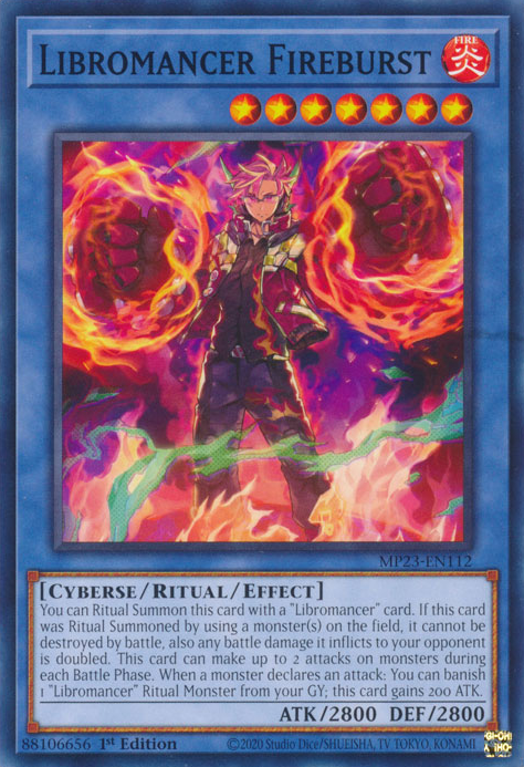 Libromancer Fireburst [MP23-EN112] Rare | Jomio and Rueliete's Cards and Comics