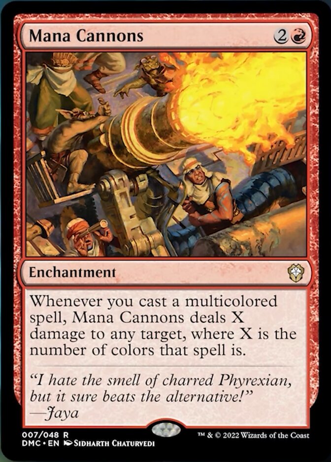 Mana Cannons [Dominaria United Commander] | Jomio and Rueliete's Cards and Comics