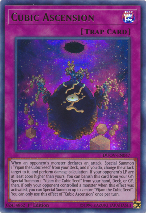 Cubic Ascension [DUOV-EN047] Ultra Rare | Jomio and Rueliete's Cards and Comics