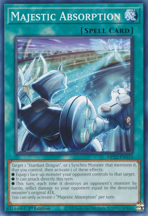 Majestic Absorption [MP22-EN153] Common | Jomio and Rueliete's Cards and Comics
