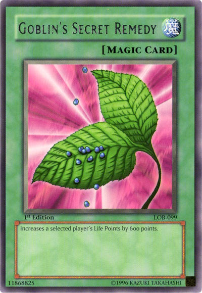 Goblin's Secret Remedy [LOB-099] Rare | Jomio and Rueliete's Cards and Comics